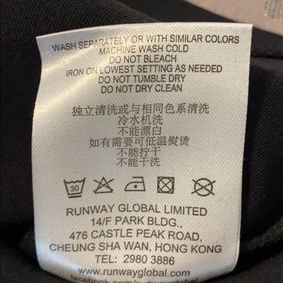 Runway New York Black/Pink Halter Active Top - Picture 12 of 12